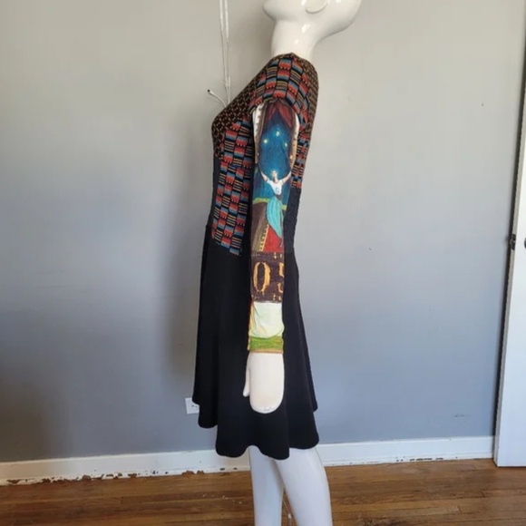 Aventure Des Toiles Sweater Dress with Circus Sleeves, VGUC, Size 4 - Picture 5 of 5
